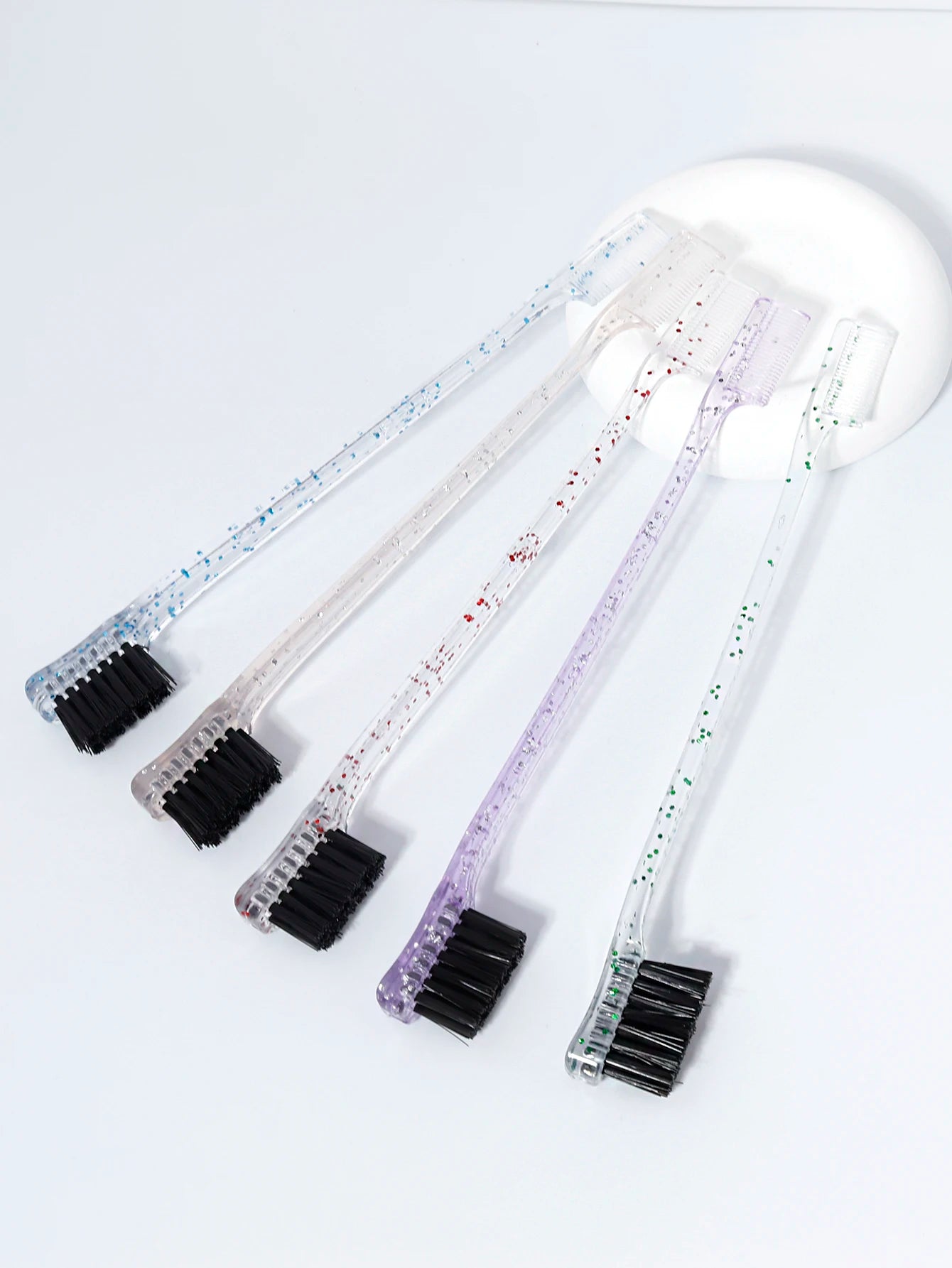 Brosse double face pour baby hair & sourcils – Contrôle précis des contours