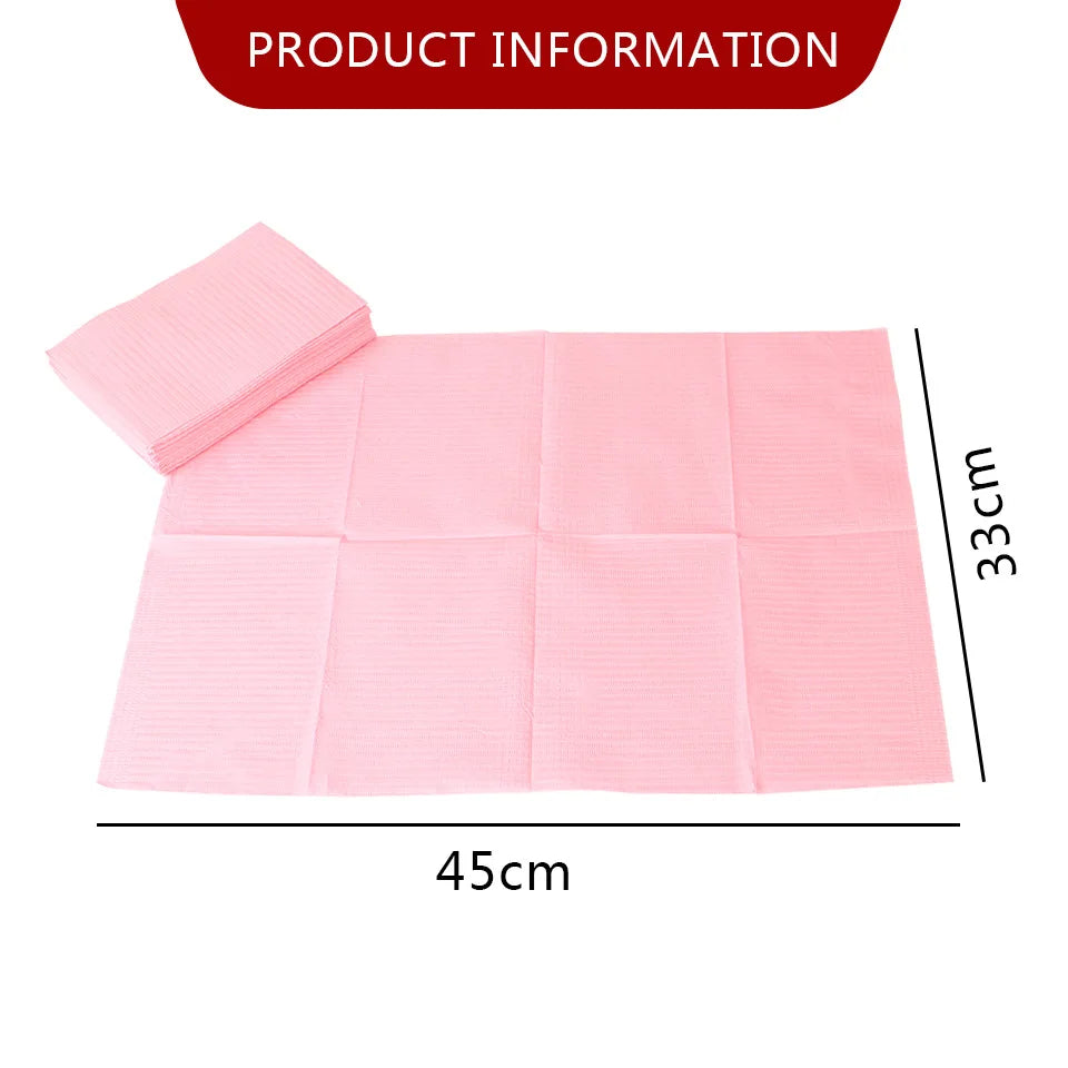 Tapis de table manucure jetables – Papier Nail Art imperméable 3 couches 20 pcs