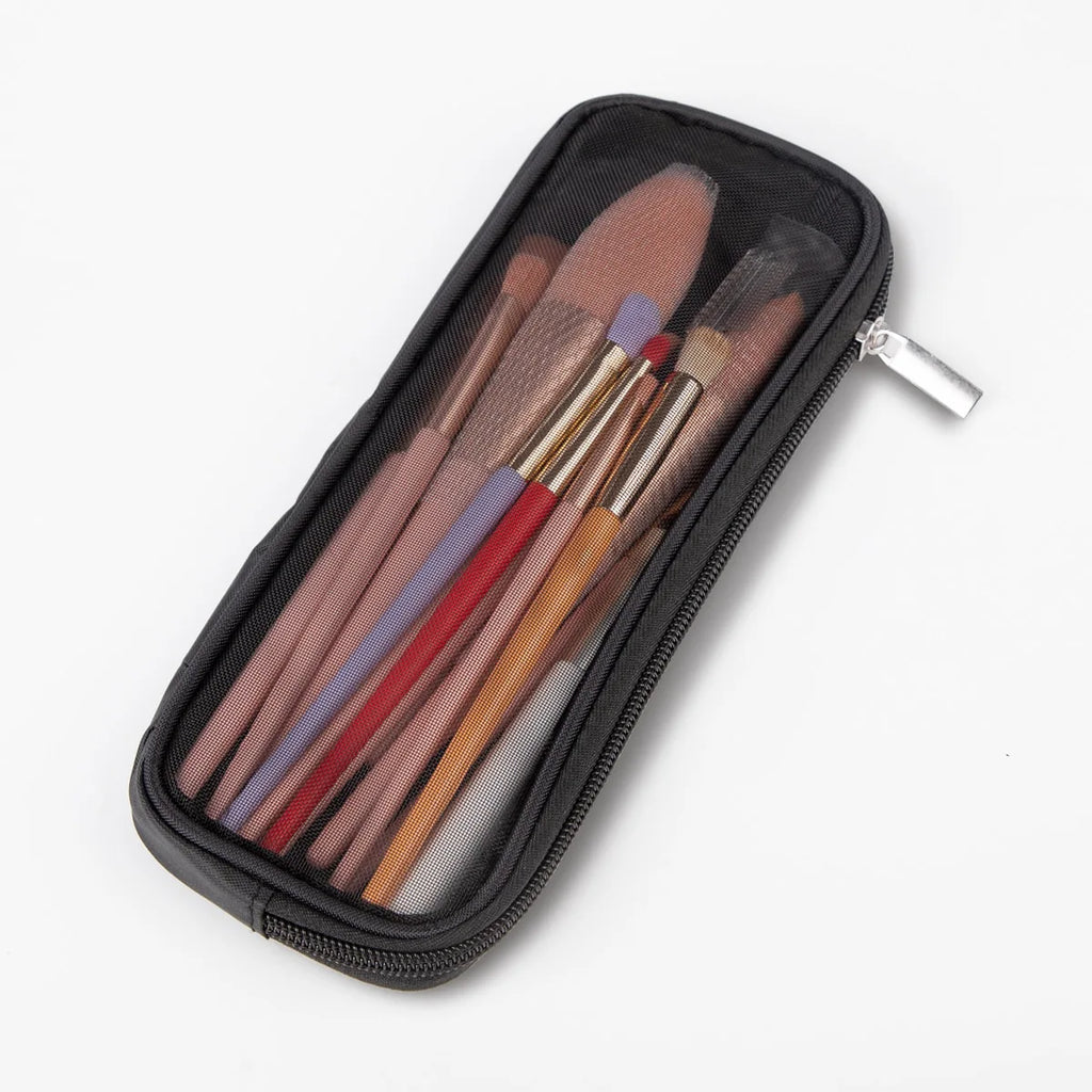 Trousse de voyage pour pinceaux maquillage – Étui organisateur compact & résistant